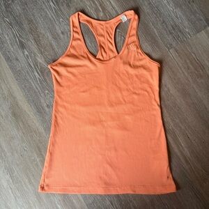 adidas Bright Orange Racerback Tank Top